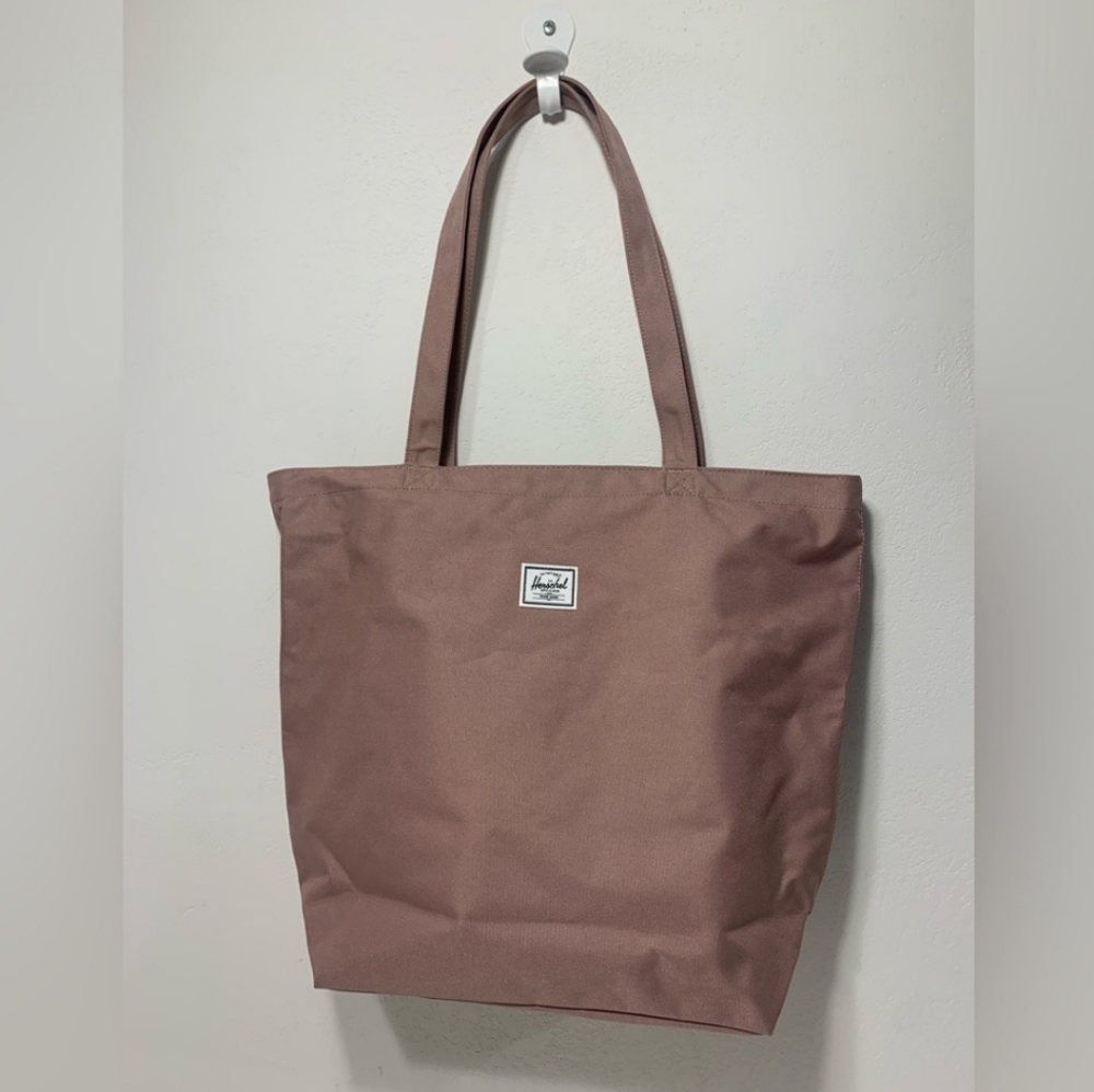 Herschel Supply Company Mica Tote - Ash Rose Pink Like New Zipper Tote Bag